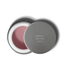 Enhance Soft Pink open gel jar with matching labeled lid