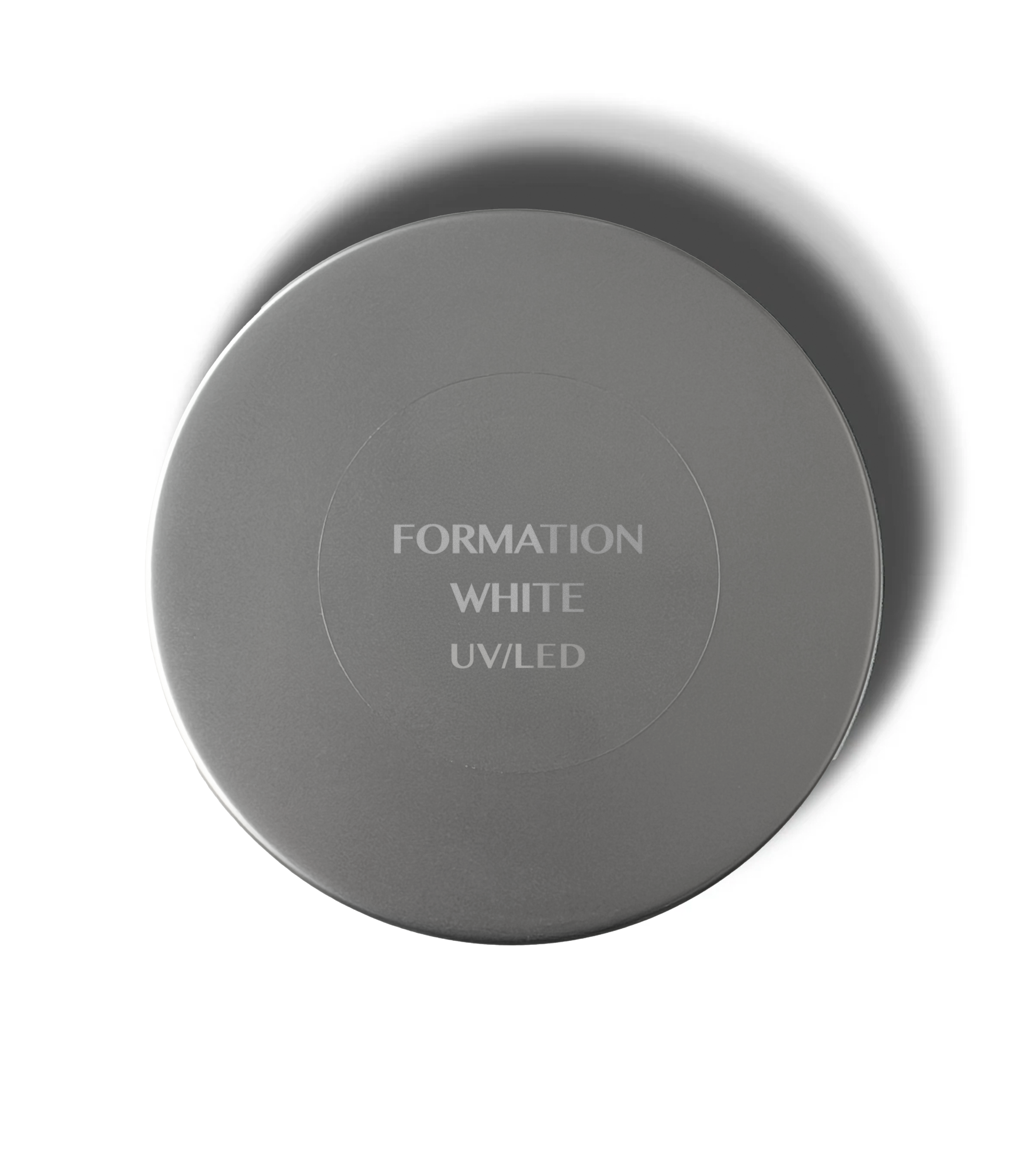 Formation White labeled jar lid