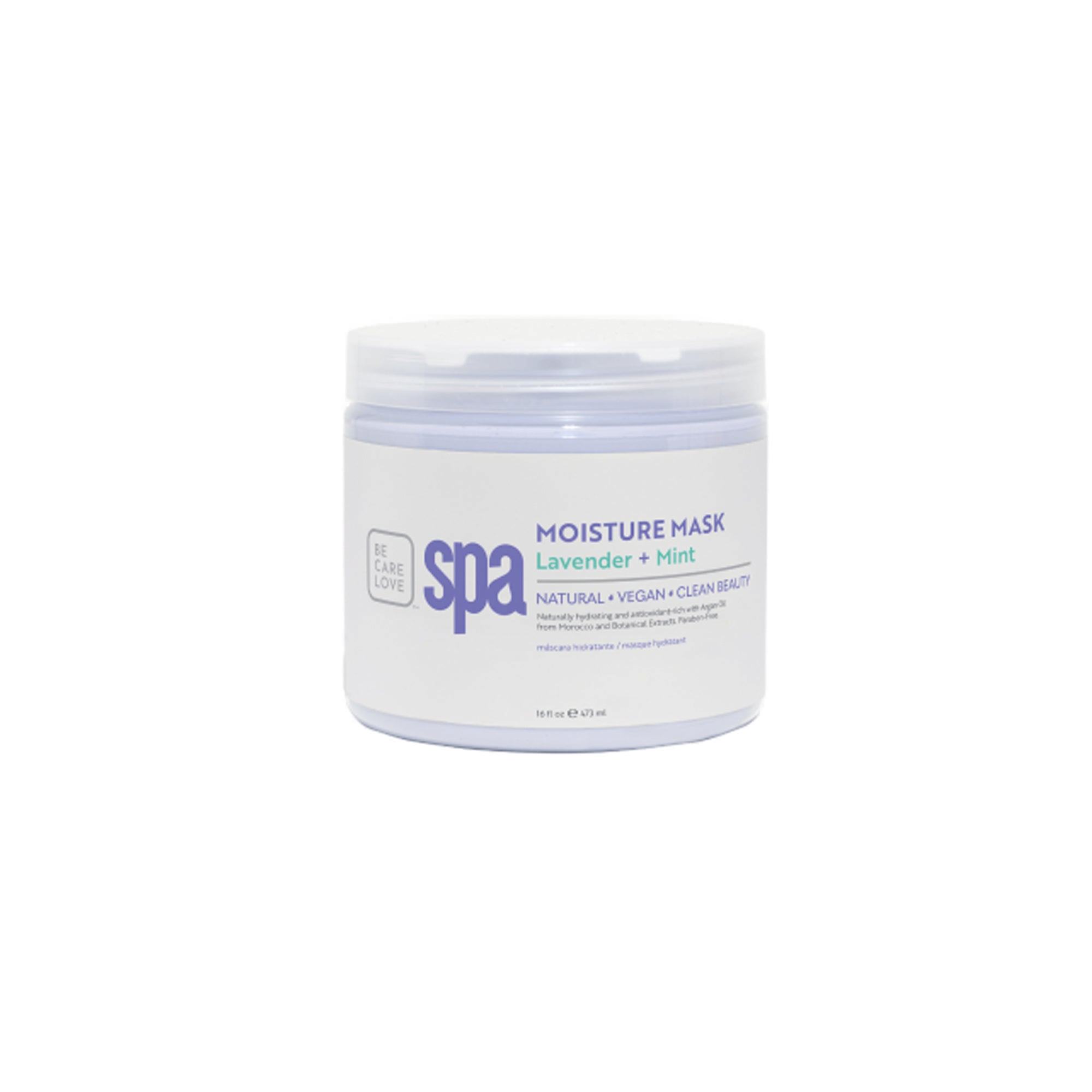 BCL Lavender & Mint Moisture Mask 16 oz moisture mask container