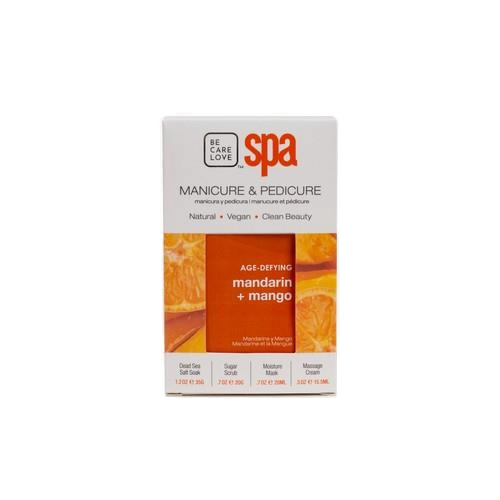 BCL Mandarin & Mango 4 Step Pedicure Pack pedicure kit package