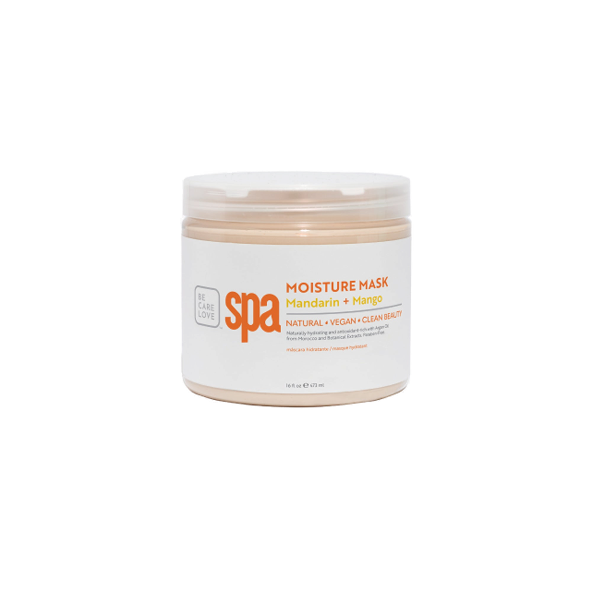BCL Mandarin & Mango Moisture Mask 16 oz moisture mask container