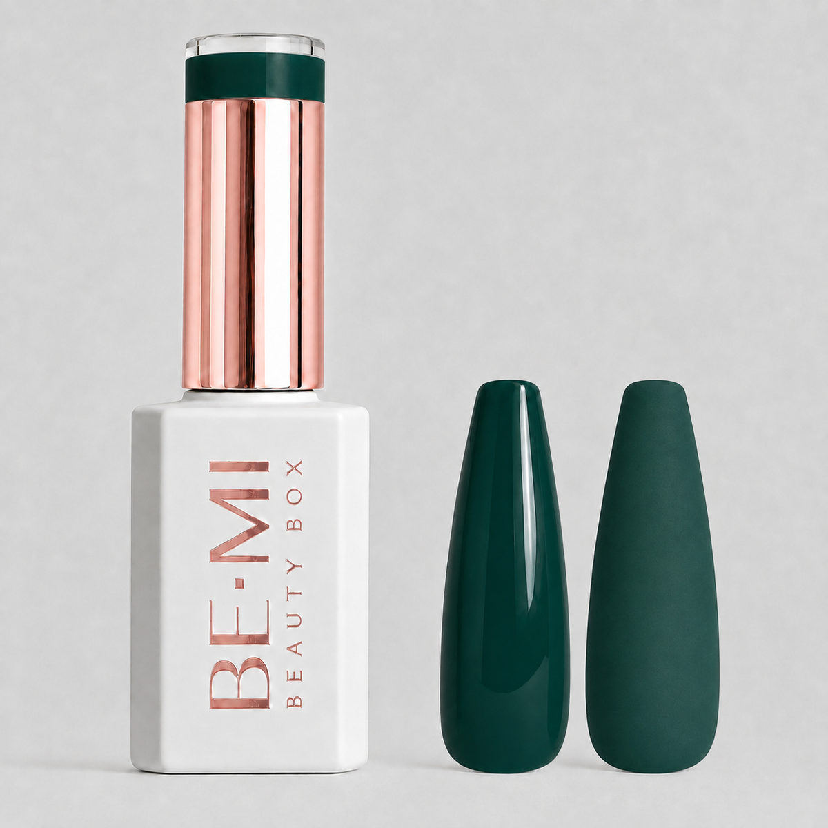 BEMI Beauty Box Creami Beloved F11 - 15ml gel polish bottle and colour swatches