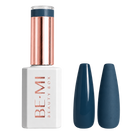 BEMI Beauty Box Creami Amber F02 - 15ml gel polish bottle and colour swatches