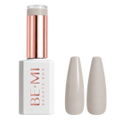 BEMI Beauty Box Creami Amber F03 - 15ml gel polish bottle and colour swatches