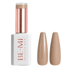 BEMI Beauty Box Creami Nudity N02 15ml gel polish bottle and colour swatches