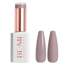 BEMI Beauty Box Creami Nudity N04 15ml gel polish bottle and colour swatches