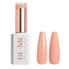 BEMI Beauty Box Creami Sheer Nudity SN03 15ml gel polish bottle and colour swatches