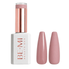 BEMI Beauty Box Creami Sheer Nudity SN06 15ml gel polish bottle and colour swatches