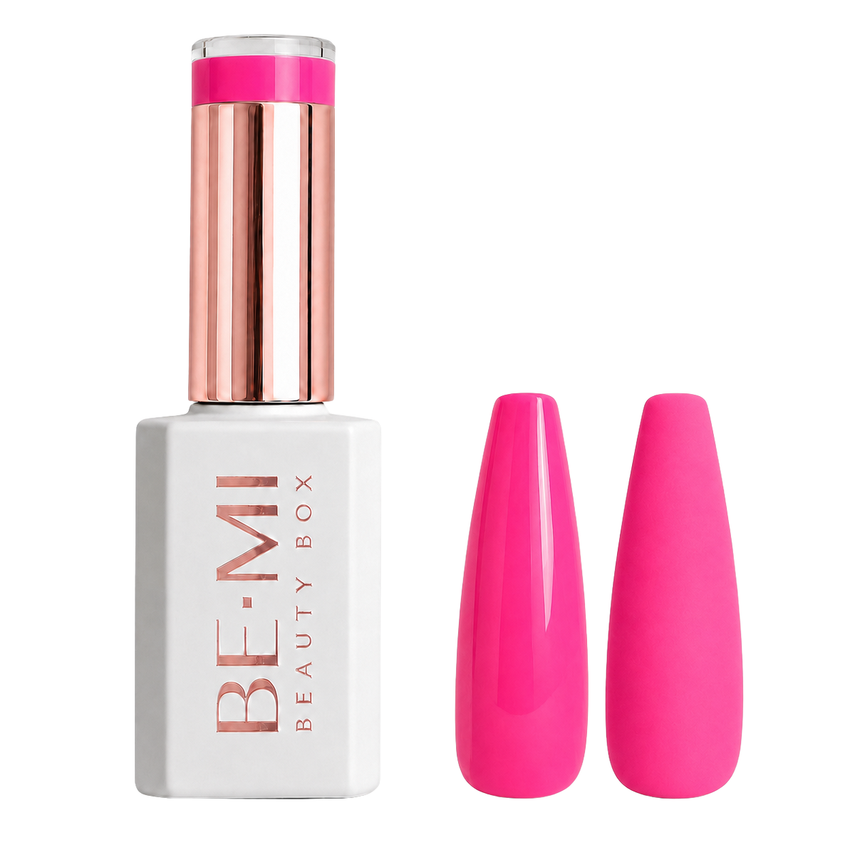 BEMI Beauty Box Creami Sunkissed O05 15ml gel polish bottle and colour swatches