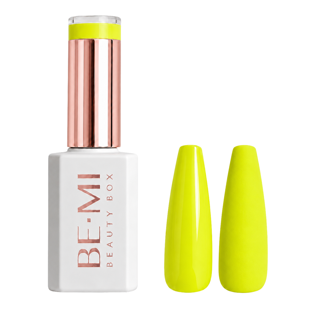 BEMI Beauty Box Creami Sunkissed O07 15ml gel polish bottle and colour swatches