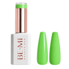 BEMI Beauty Box Creami Sunkissed O08 15ml gel polish bottle and colour swatches