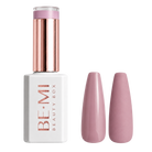 BEMI Beauty Box Creami Wanderlust P01 15ml gel polish bottle and colour swatches