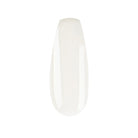White ceramic vase on a white background