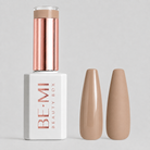 BEMI Beauty Box Creami Nudity N02 15ml gel polish bottle and colour swatches