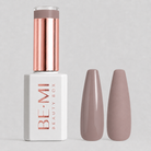 BEMI Beauty Box Creami Nudity N05 15ml gel polish bottle and colour swatches