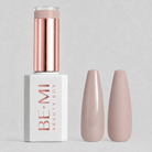 BEMI Beauty Box Creami Nudity N10 15ml gel polish bottle and colour swatches
