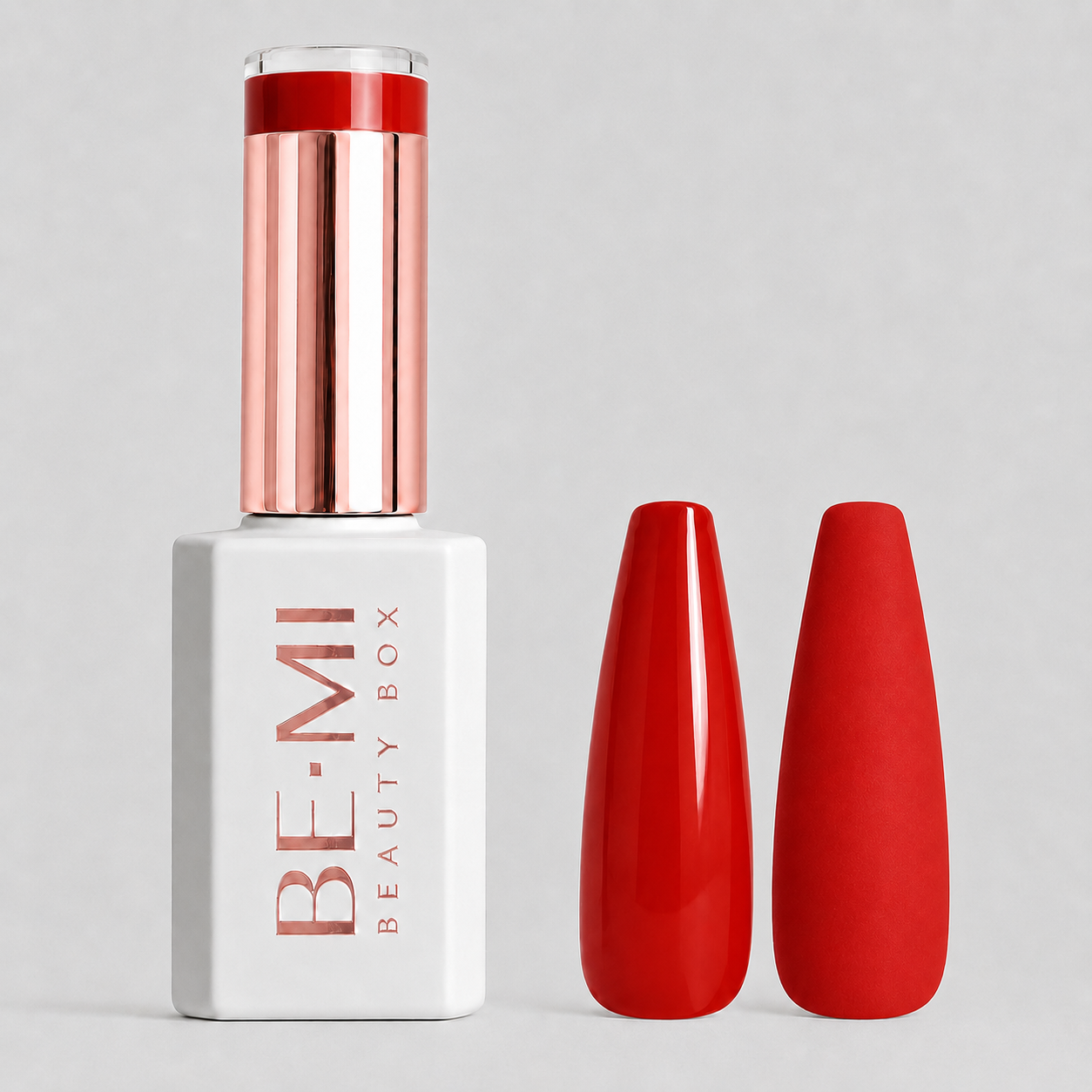 BEMI Beauty Box Creami Mod Mode 014 15ml gel polish bottle and colour swatches