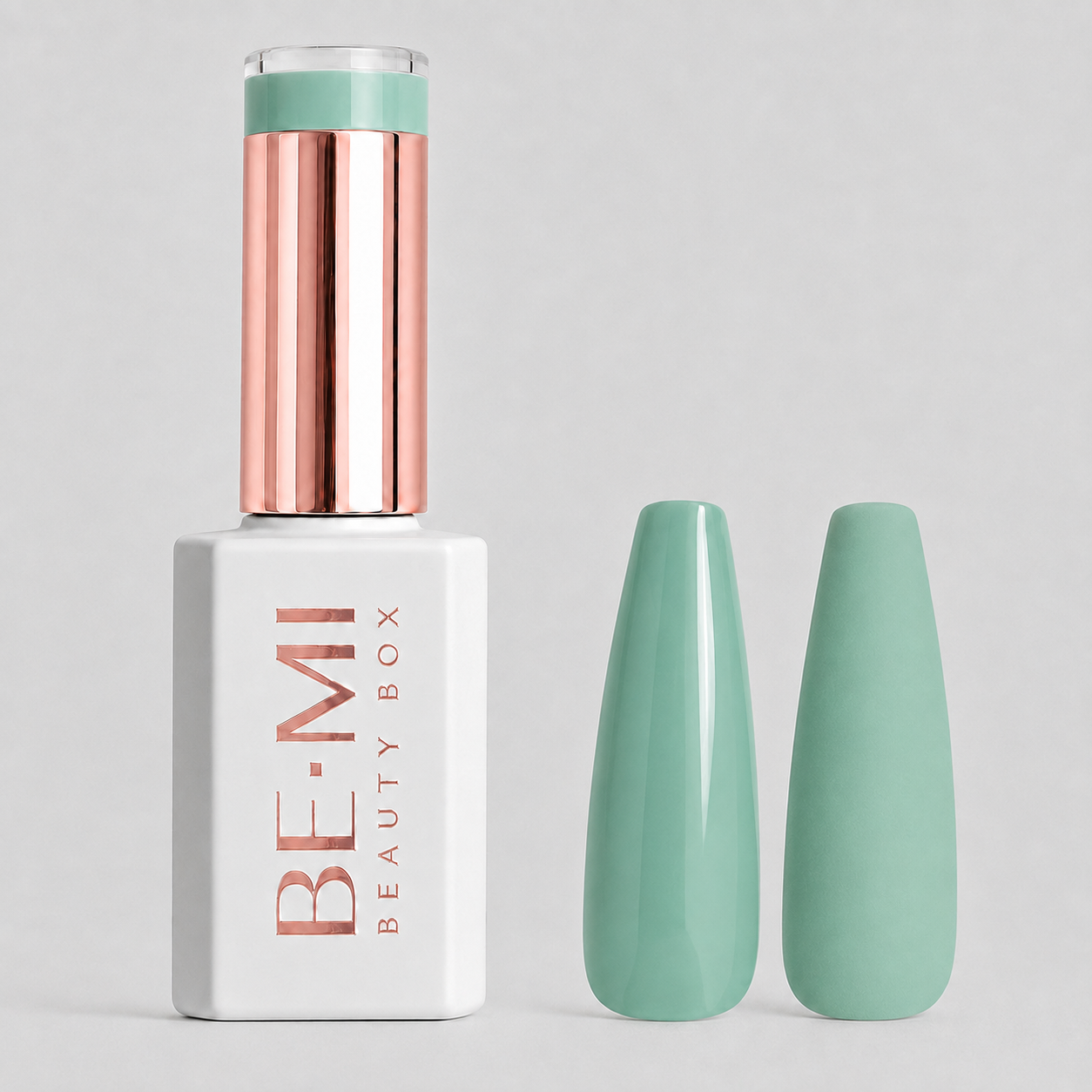 BEMI Beauty Box Creami Mod Mode 017 15ml gel polish bottle and colour swatches