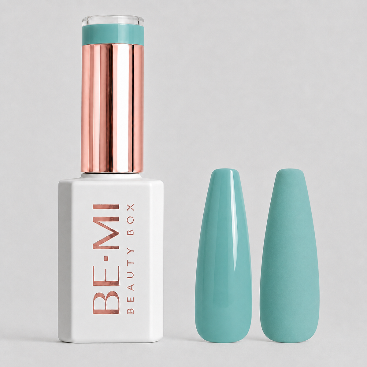 BEMI Beauty Box Creami Mod Mode 018 15ml gel polish bottle and colour swatches