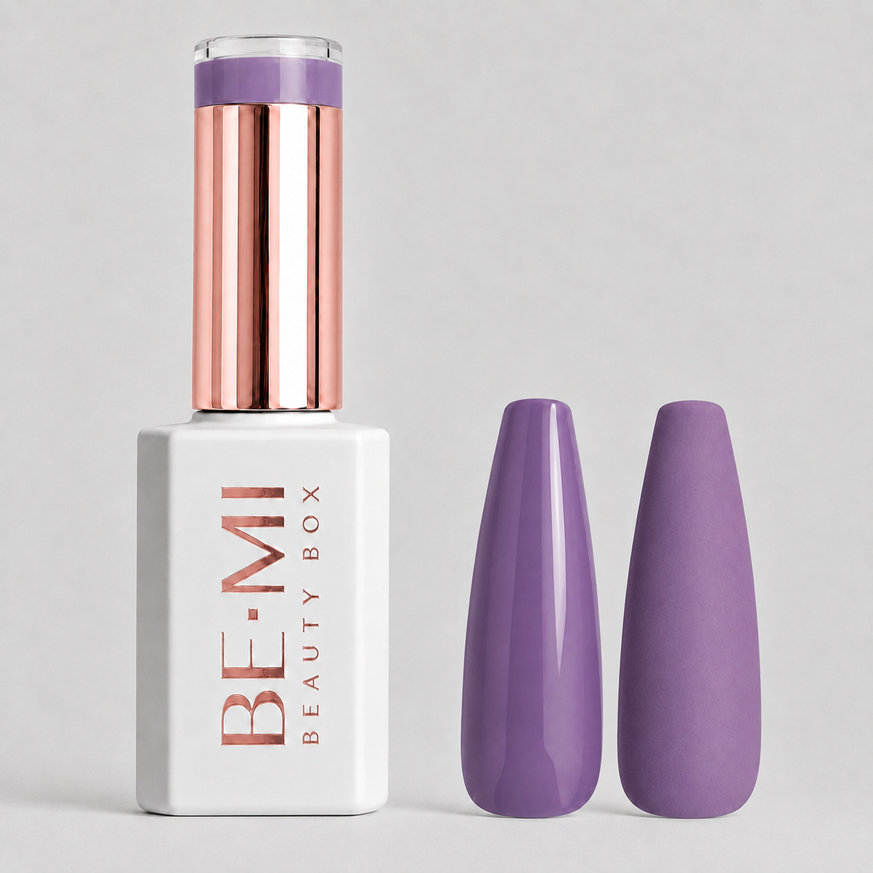 BEMI Beauty Box Creami Mod Mode 021 15ml gel polish bottle and colour swatches