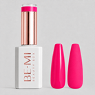 BEMI Beauty Box Creami Malibu O30 15ml gel polish bottle and colour swatches