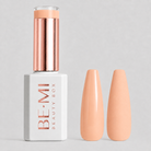 BEMI Beauty Box Creami Wanderlust P03 15ml gel polish bottle and colour swatches