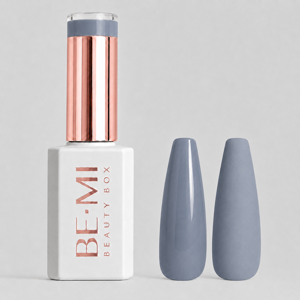 BEMI Beauty Box Creami Wanderlust P05 15ml gel polish bottle and colour swatches