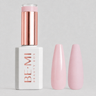 BEMI Beauty Box Creami Sheer Nudity SN01 15ml gel polish bottle and colour swatches