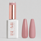 BEMI Beauty Box Creami Sheer Nudity SN06 15ml gel polish bottle and colour swatches