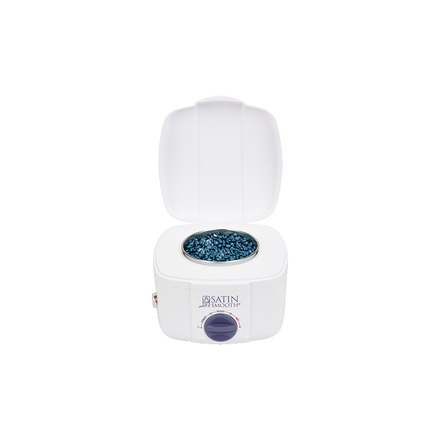 Satin Smooth Single Wax Warmer front view with power switch and temperature control dial