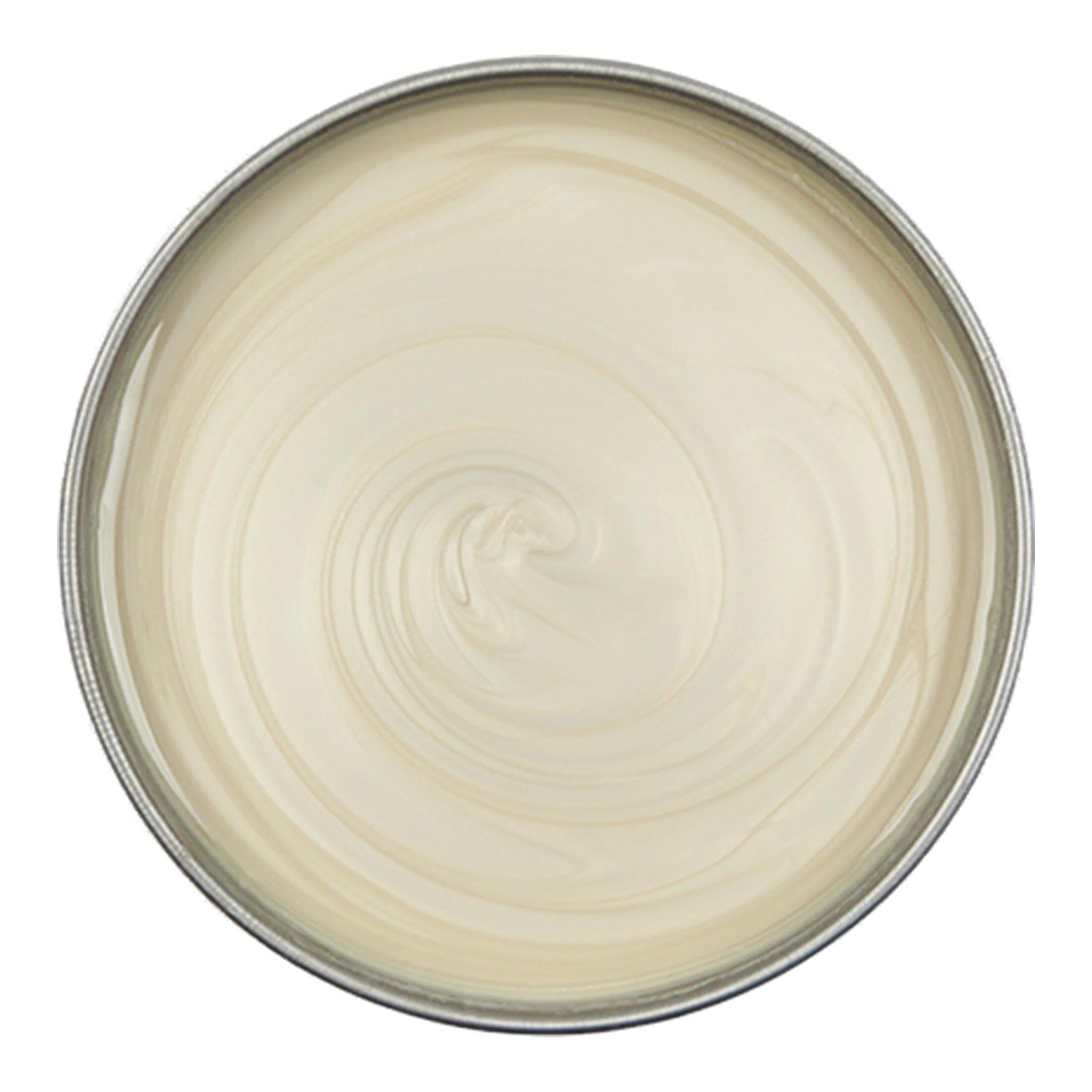 Round ceramic plate with a textured surface on a white background