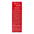 Red box of Satin Smooth Pebble Wax with Wild Cherry flavor on a white background