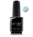 Akzentz Luxio Calm 15 mL color gel bottle with matching small round color swatch