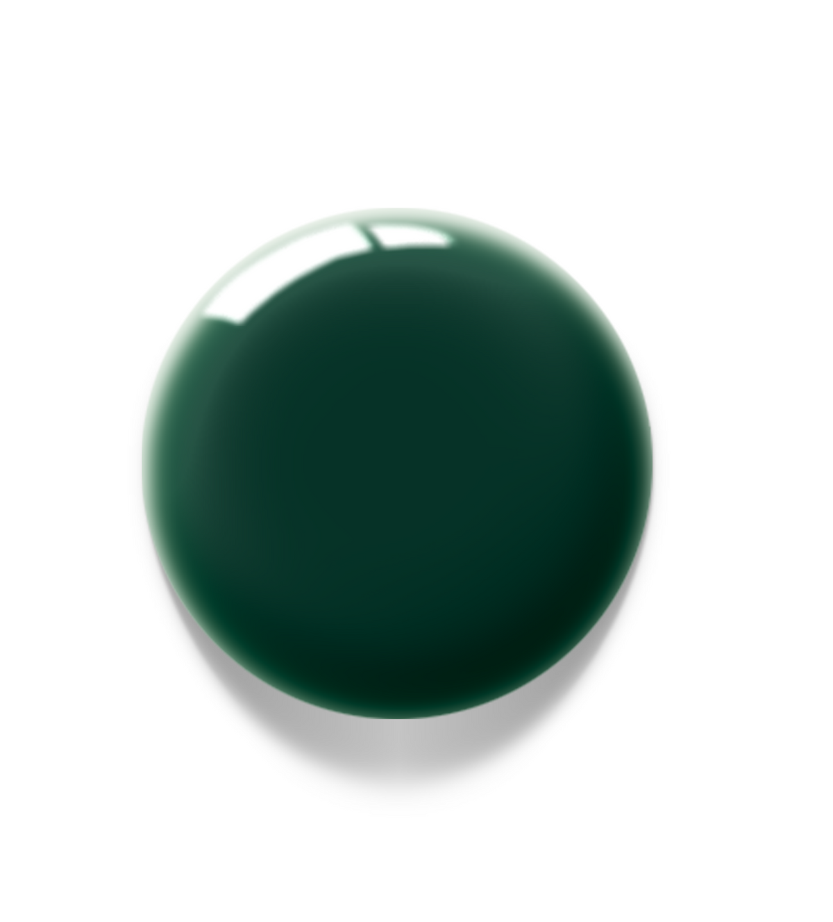 Akzentz Luxio Fortune large round gel color swatch