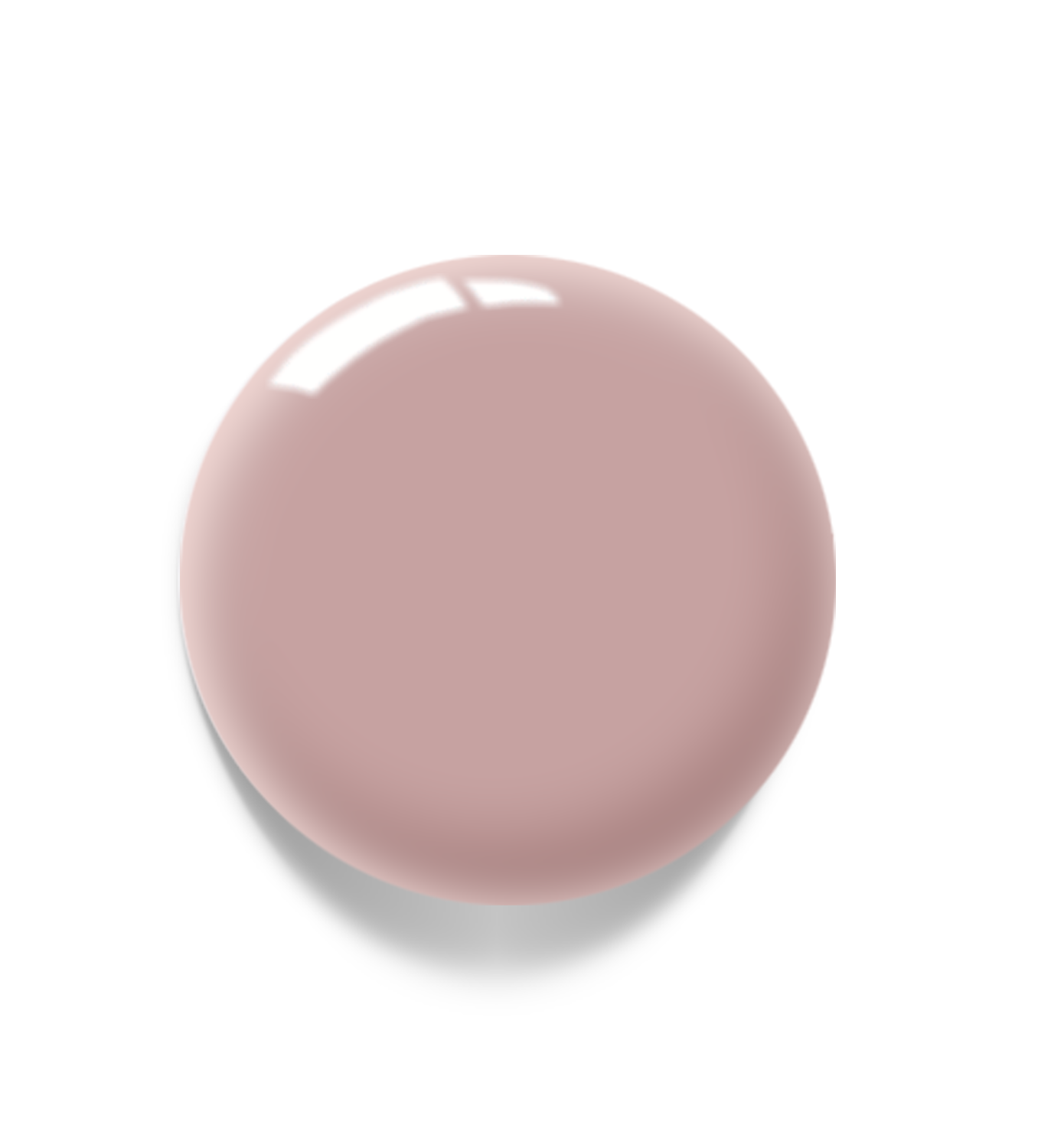 Akzentz Luxio Grace large round gel color swatch