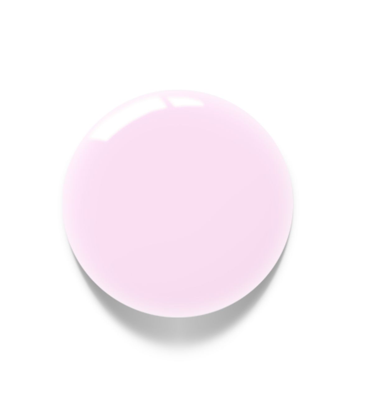 Akzentz Luxio Petal large round gel color swatch