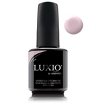 Akzentz Luxio Prim 15 mL color gel bottle with matching small round color swatch