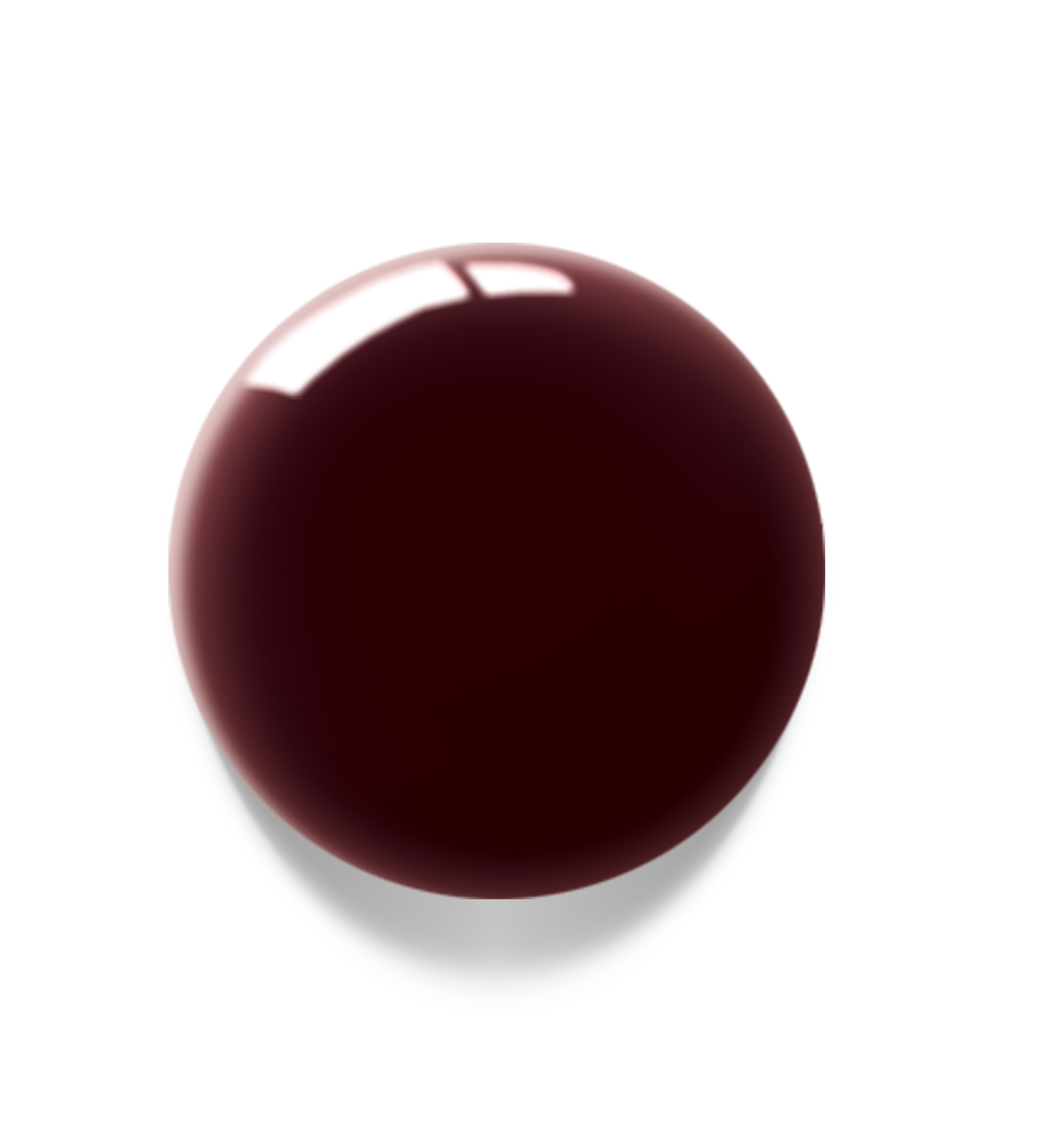 Akzentz Luxio Vamp large round gel color swatch