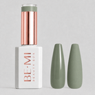 BEMI Beauty Box Creami Amber F01 - 15ml gel polish bottle and colour swatches