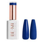 BEMI Creami Amplify O11 rich cobalt blue gel polish bottle.
