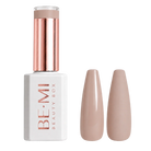 BEMI Beauty Box Creami Barely SN05 15ml gel polish bottle and color swatches