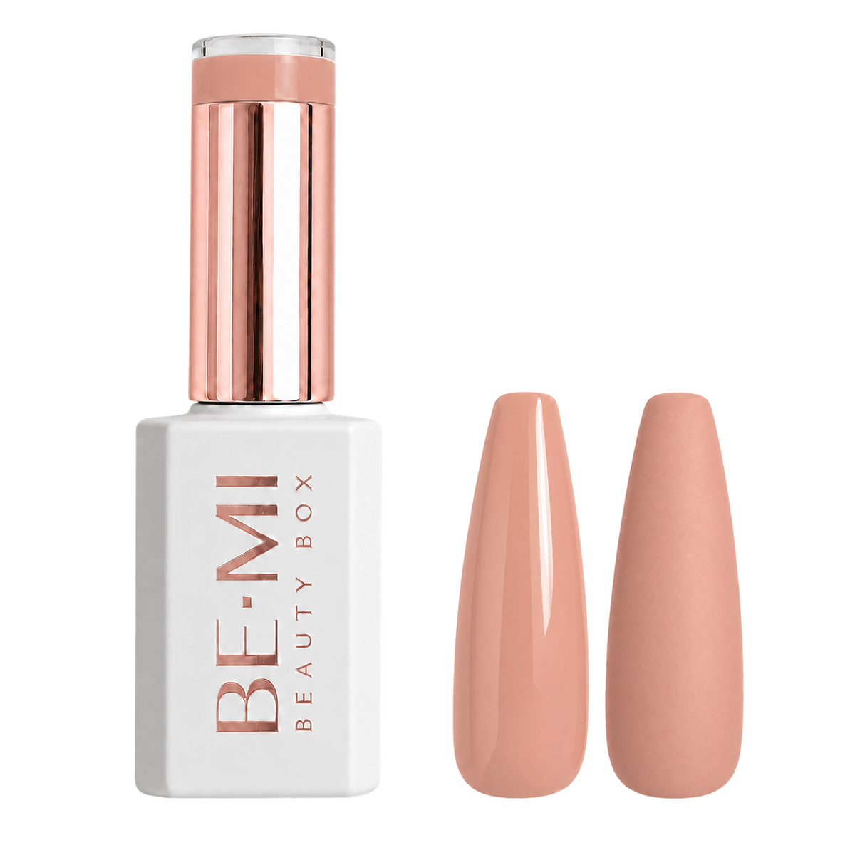 BEMI Creami Devotion N12 deep dusty rose gel polish bottle.
