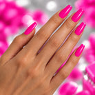 BEMI Creami Fever O05 nails in a color photo.