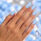 BEMI Creami Frost & Found SS03 nails in a color photo.