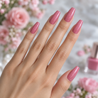BEMI Creami Glitterati O28 nails in a color photo.