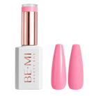 BEMI Creami Gossip O23 candy pink gel polish bottle.