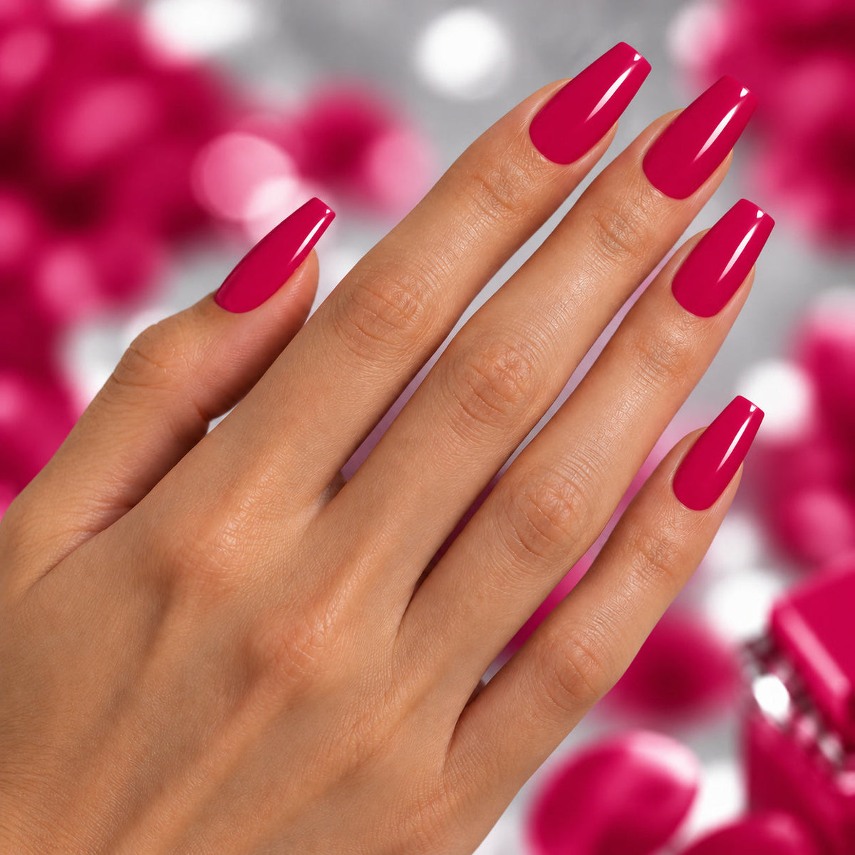 BEMI Creami Heartbreaker O30 nails in a color photo.