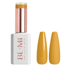 BEMI Creami Marigold O22 warm golden orange gel polish bottle.
