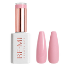 BEMI Creami No Filter CR101 sheer nude pink gel polish bottle.
