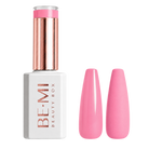 BEMI Beauty Box Creami Popstar O27 15ml gel polish bottle and color swatches